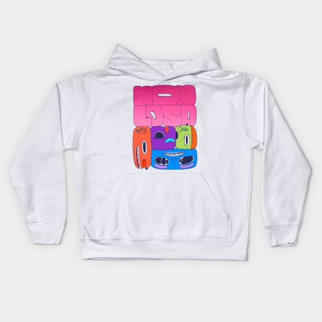 NON LO SO Kids Hoodie by Michele Scott